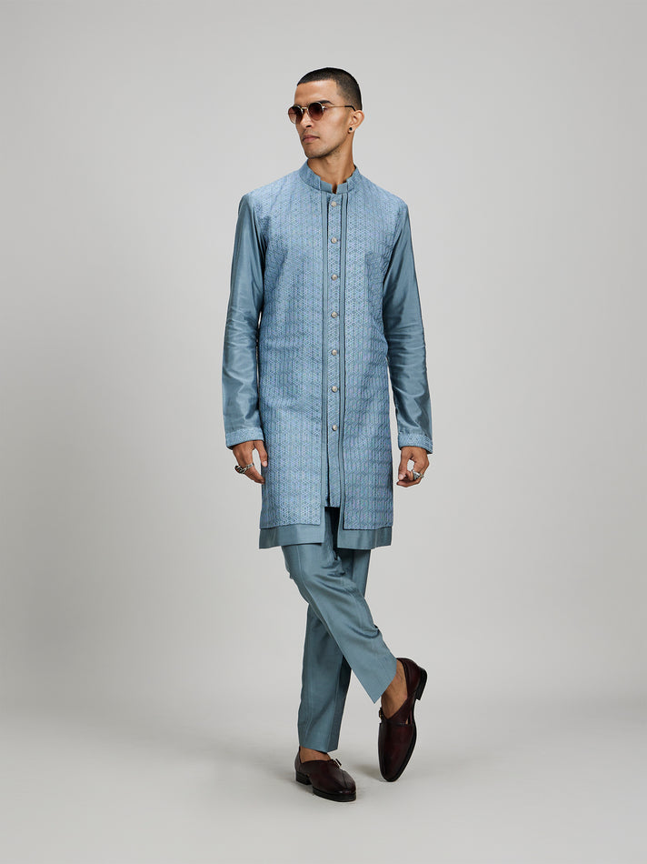 Orion Layered Kurta Set - Alvaro