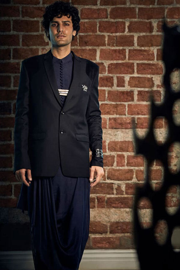 Dhoti blazer store